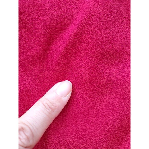 KASPER FOR A.S.L. Red Long Embroidered Jacket Dress Vintage 90s 14P GUC - Picture 4 of 13